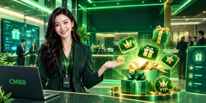 Trang chủ CM88.com liên tục cập nhật hàng loạt ưu đãi giá trị dành cho mọi thành viên.